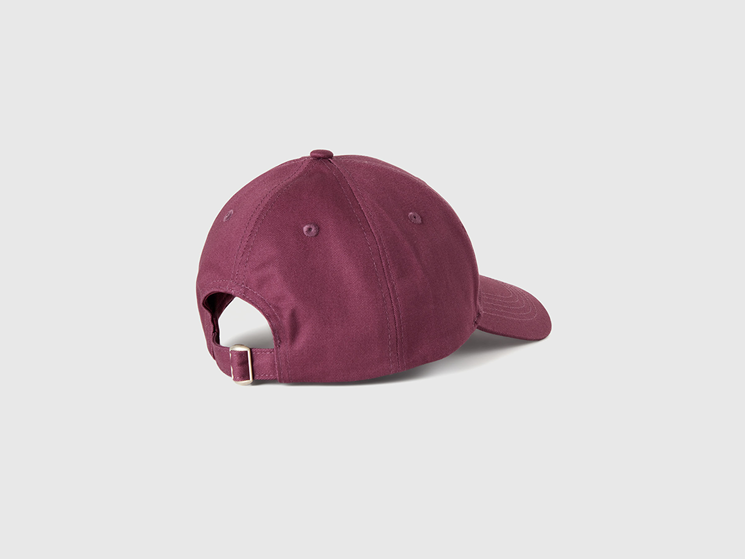 Erkek Mürdüm Önü Logo İşlemeli Beyzbol Şapkası