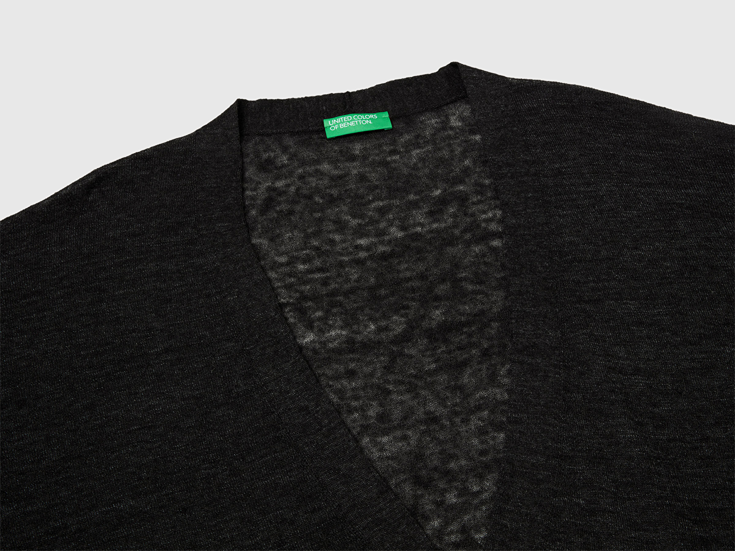 Kadın Siyah Alpaka ve Yün Karışımlı Ribana Detaylı Düğmeli Hırka