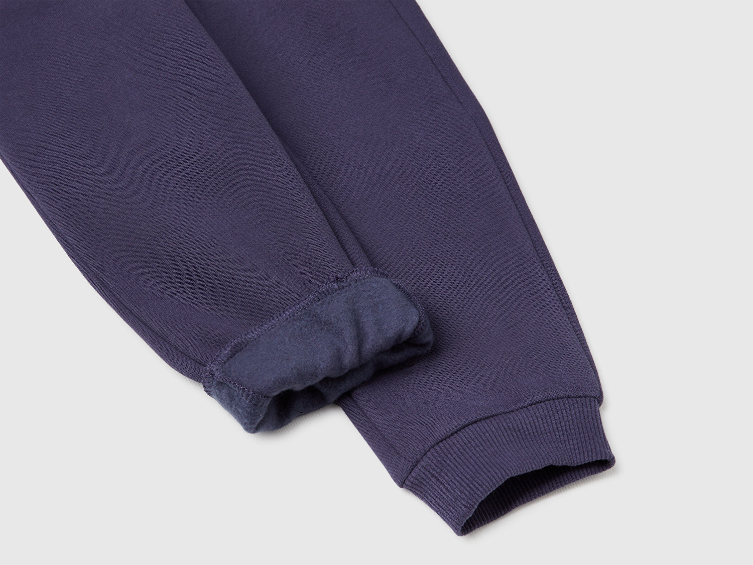 Benetton Erkek Bebek Koyu Gri Arka Cebi Logo İşlemeli Beli Lastikli Eşofman Altı