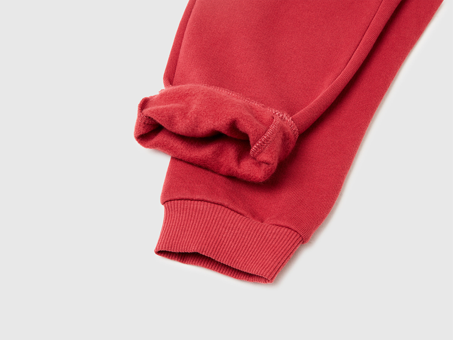 Benetton Erkek Bebek Bordo Arka Cebi Logo İşlemeli Beli Lastikli Eşofman Altı