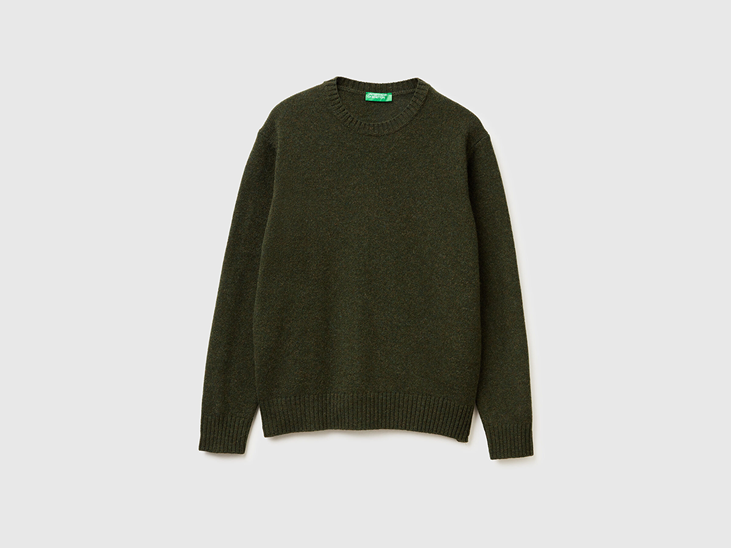 Erkek Siyah Bisiklet Yaka Shetland Kazak