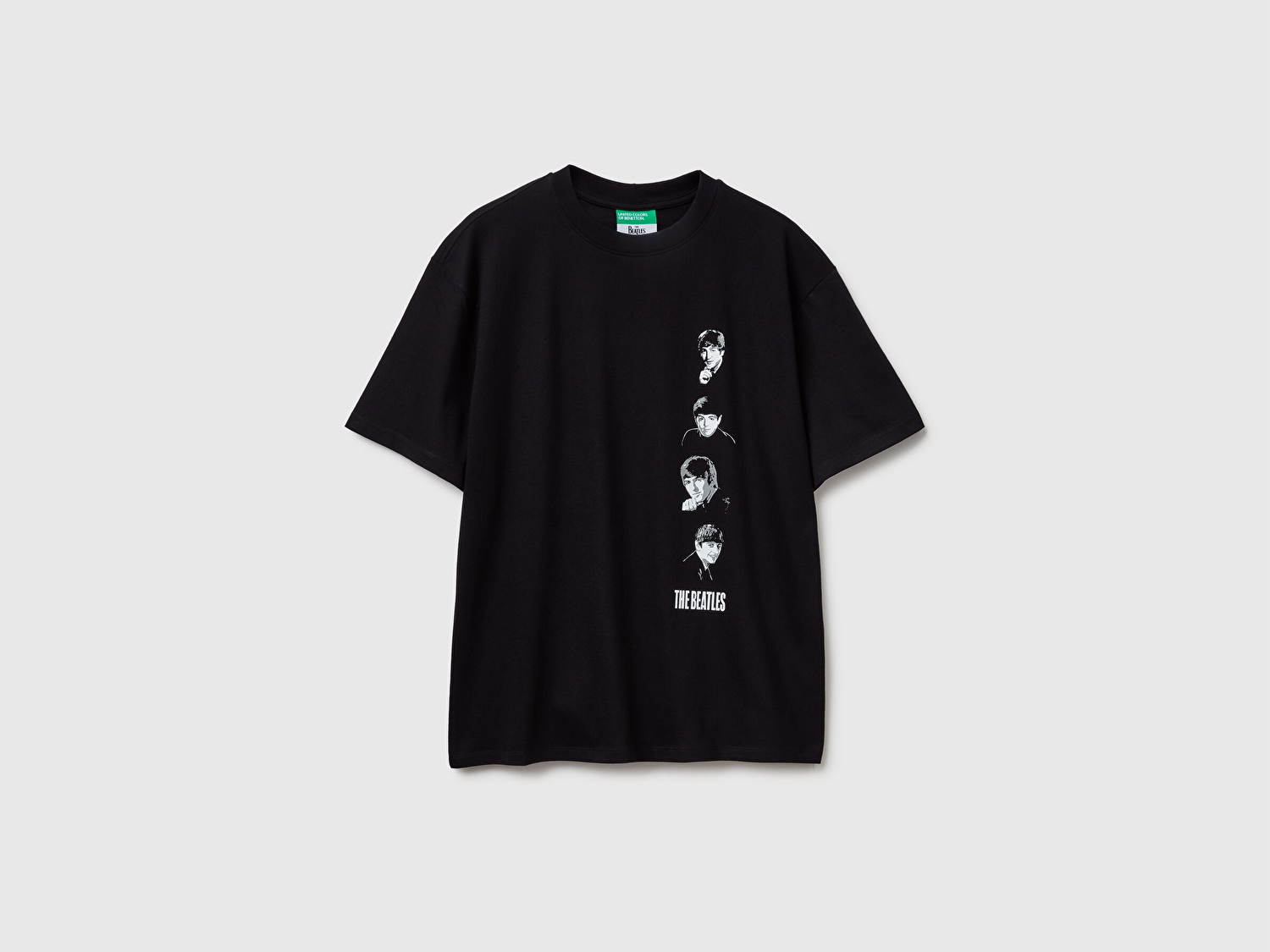 Benetton Unisex %100 Koton The Beatles Baskılı T-Shirt