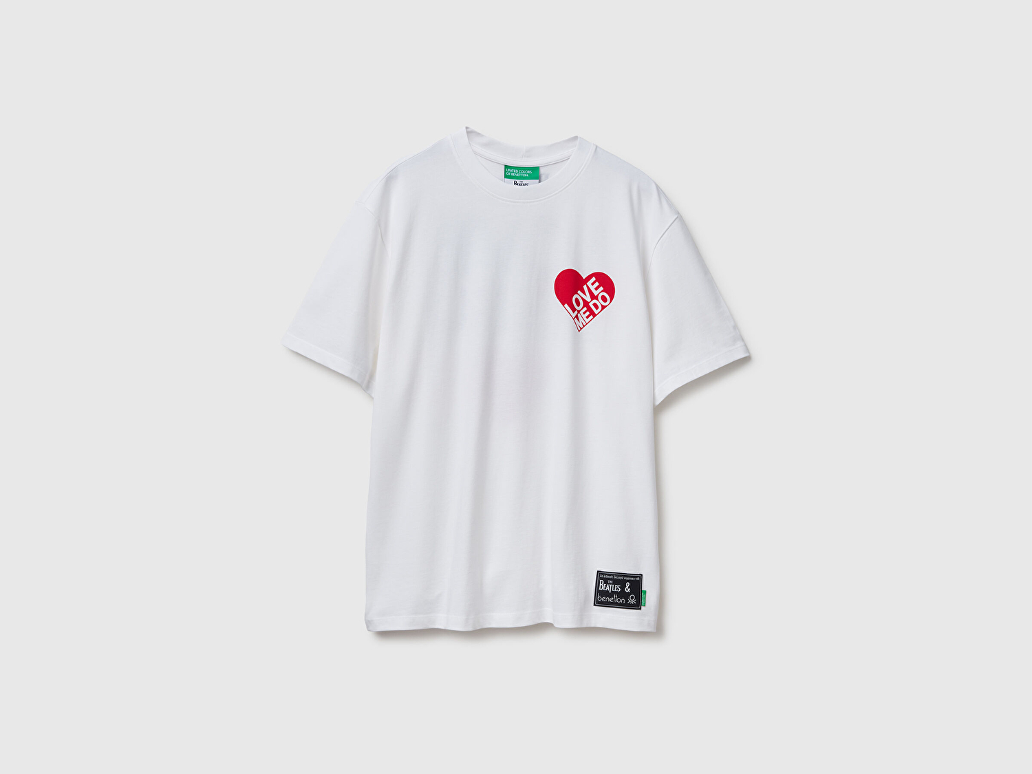 Benetton Unisex %100 Koton The Beatles Baskılı T-Shirt