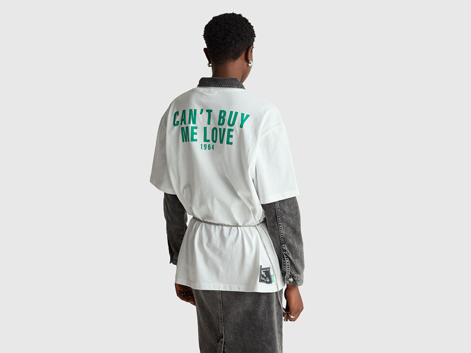 Benetton Unisex %100 Koton The Beatles Baskılı T-Shirt