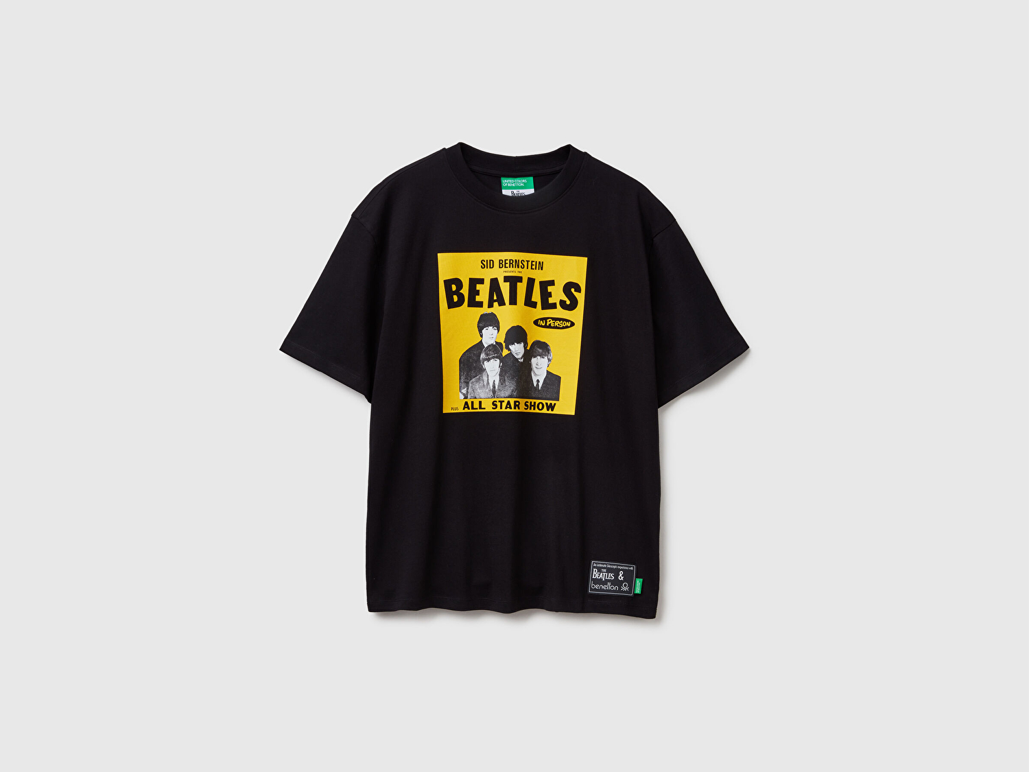 Benetton Unisex %100 Koton The Beatles Baskılı T-Shirt
