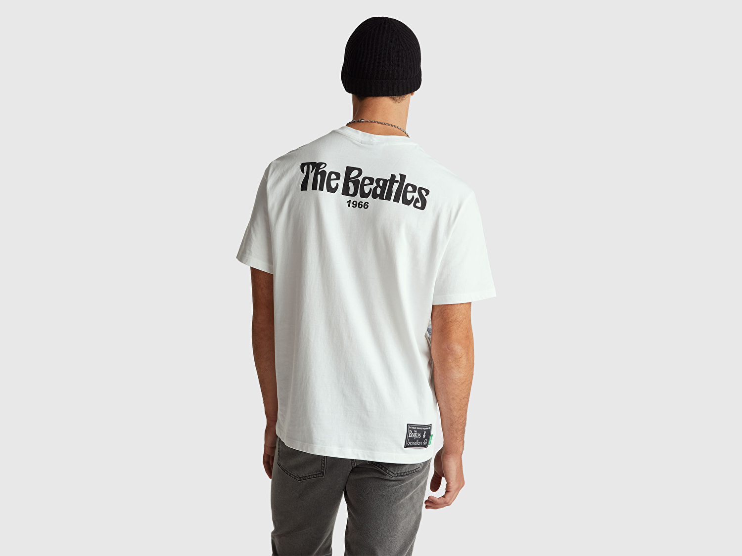 Benetton Unisex %100 Koton The Beatles Baskılı T-Shirt