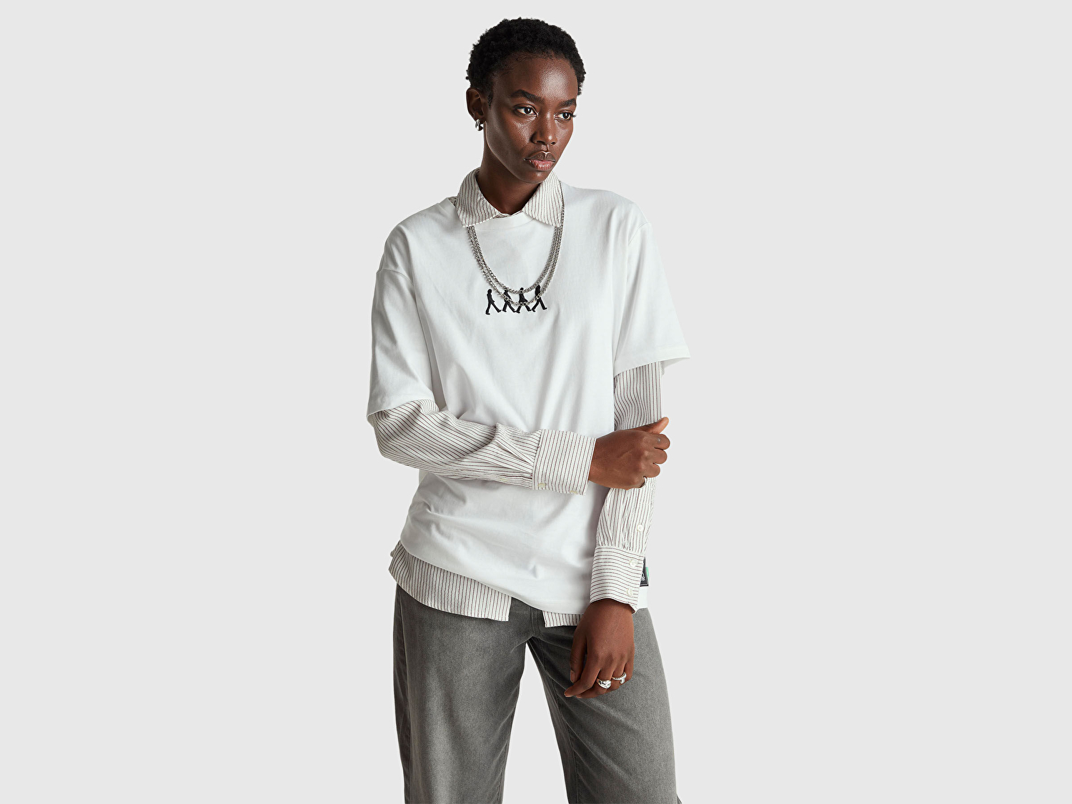 Benetton Unisex %100 Koton The Beatles  T-Shirt