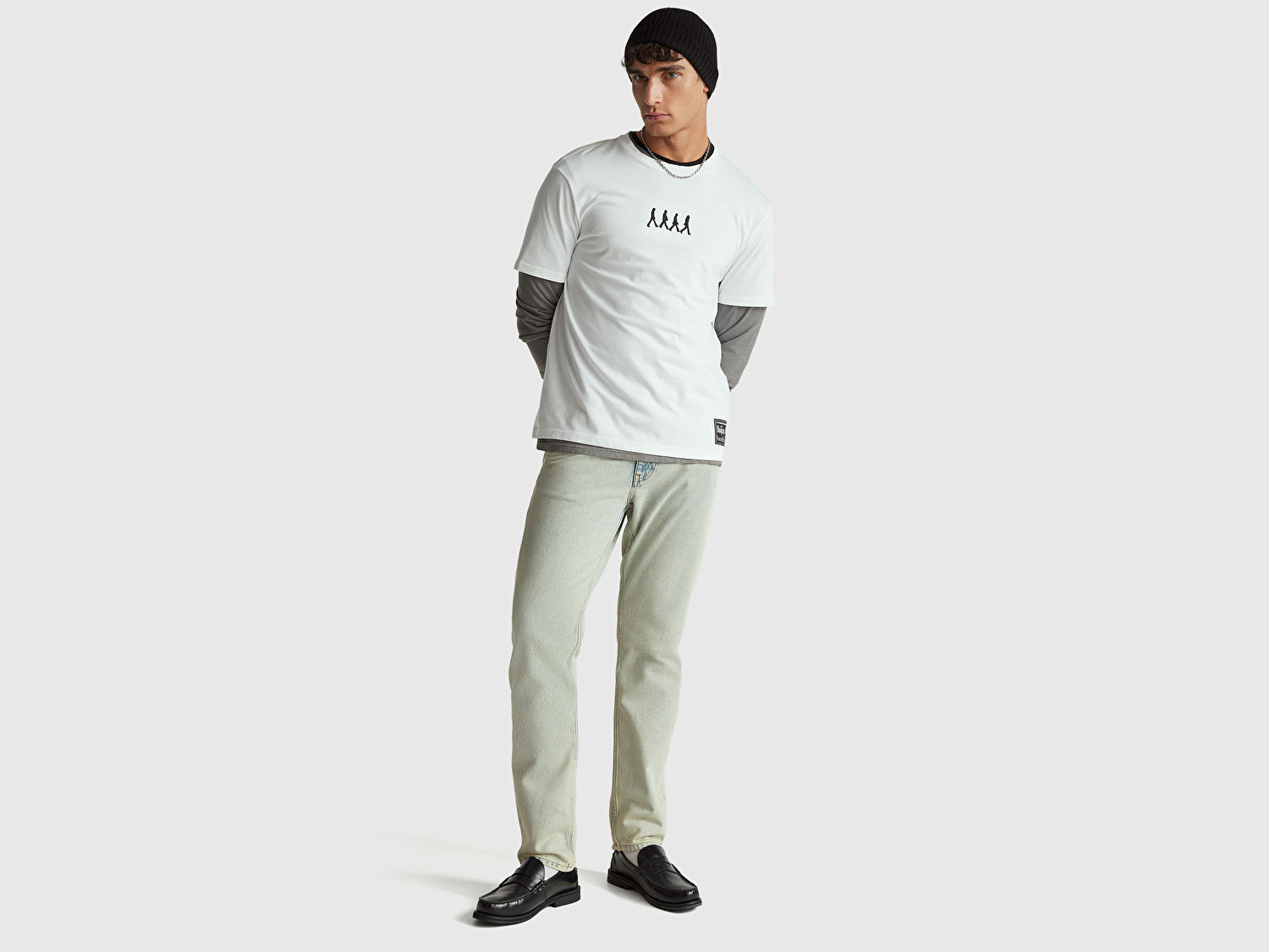 Benetton Unisex %100 Koton The Beatles  T-Shirt