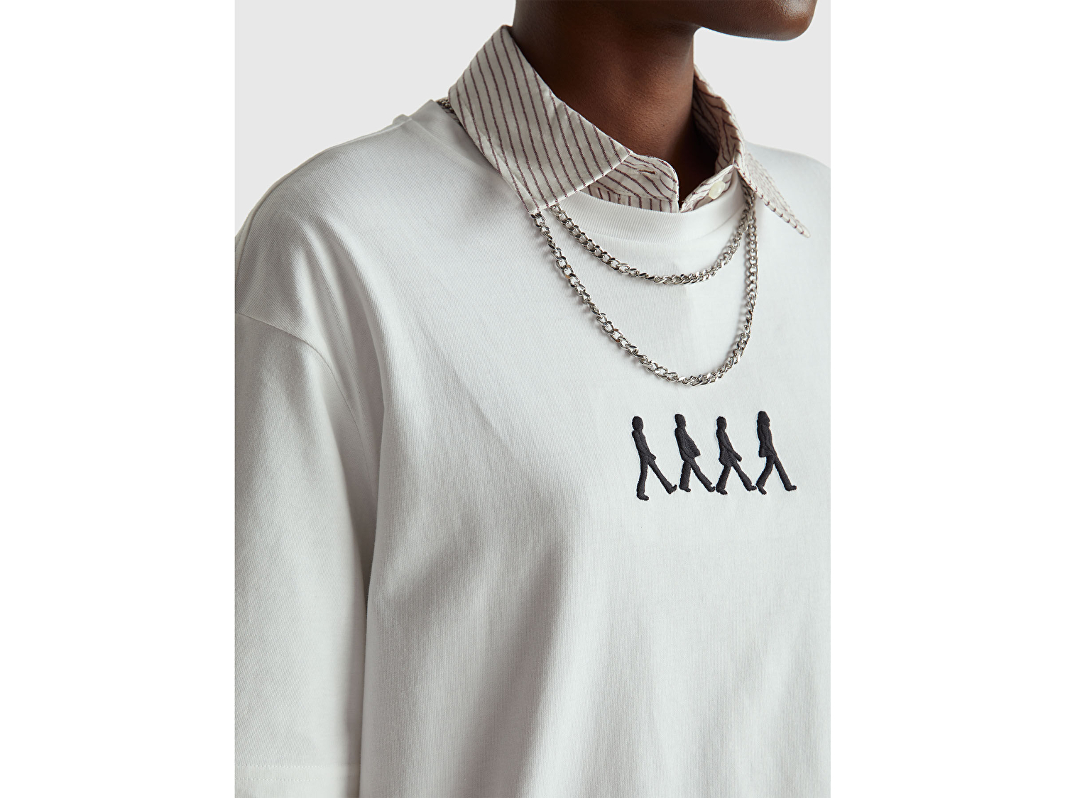 Benetton Unisex %100 Koton The Beatles  T-Shirt