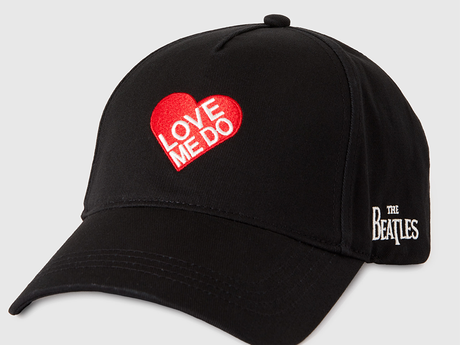 Benetton Erkek Siyah The Beatles Kep