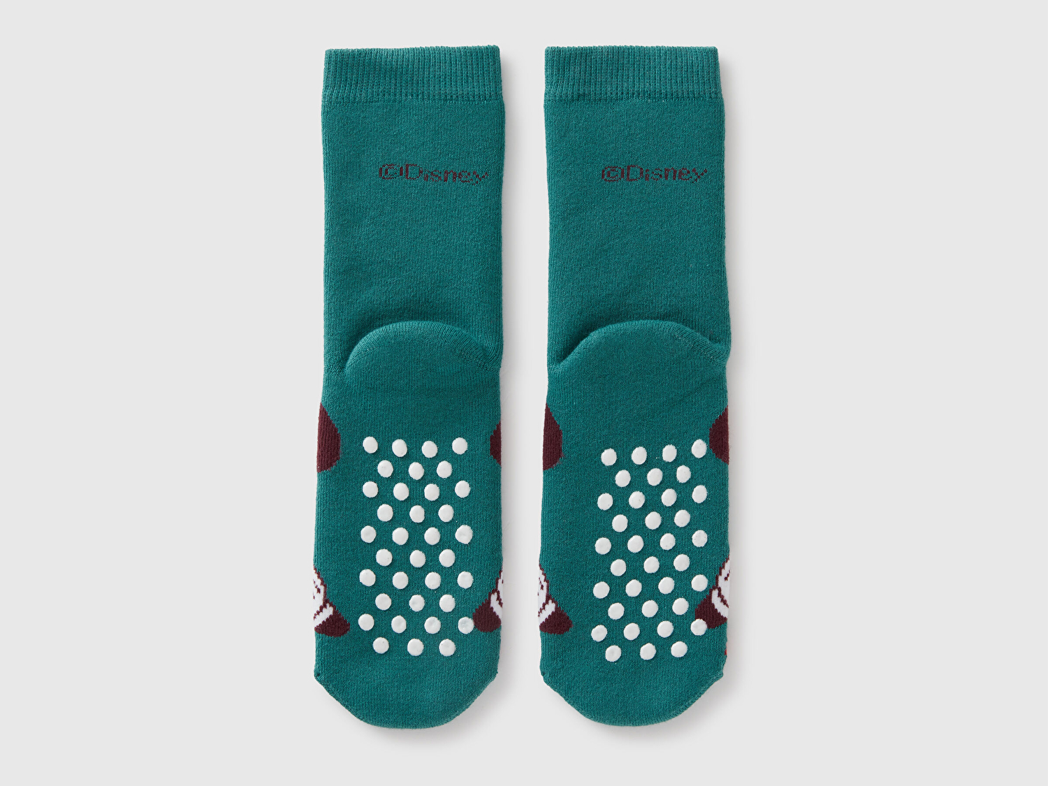 Benetton Erkek Çocuk Yeşil Disney Baskılı Havlu Soket Çorap