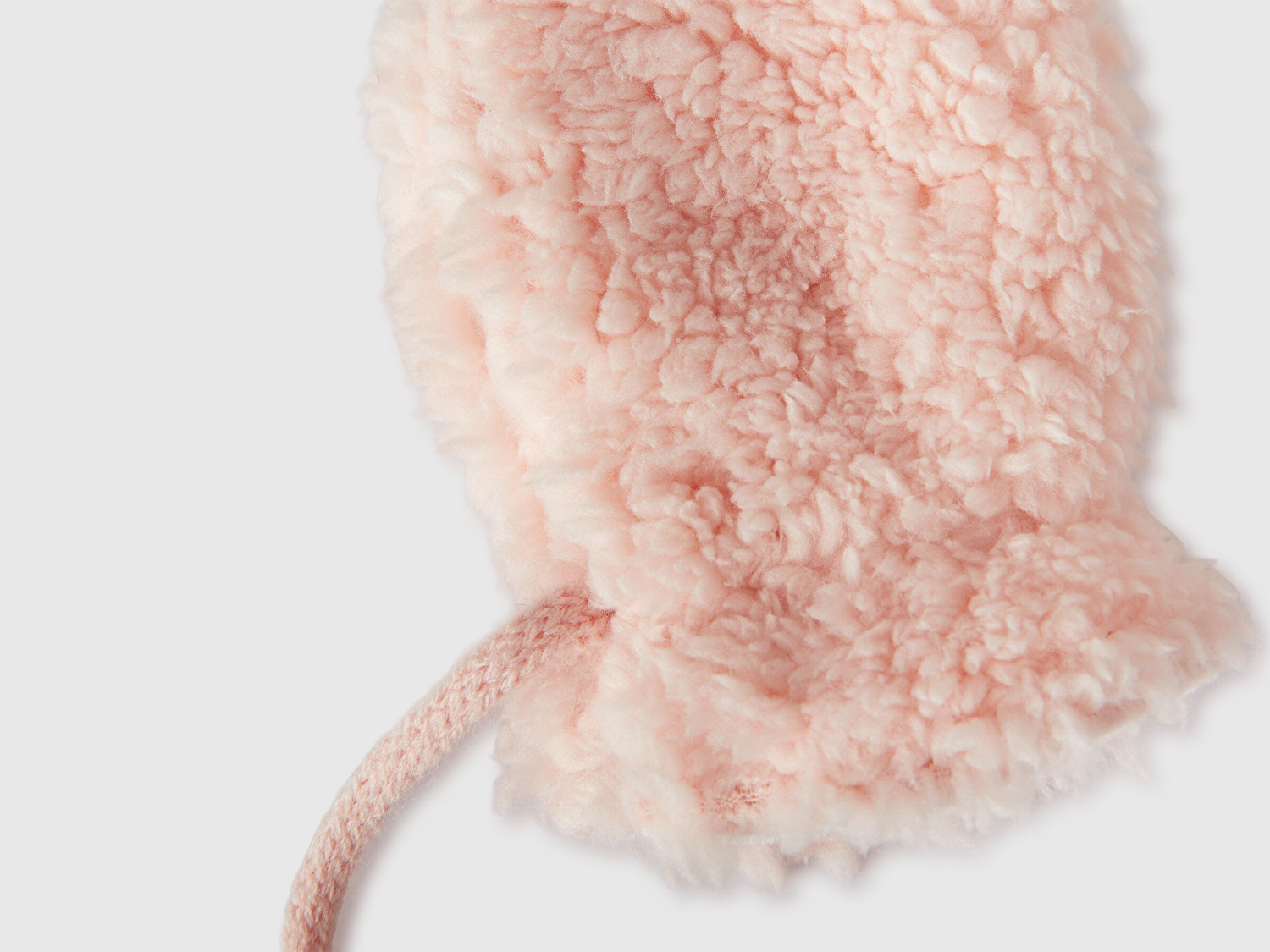 Benetton Bebek Toz Pembe İpli Eldiven