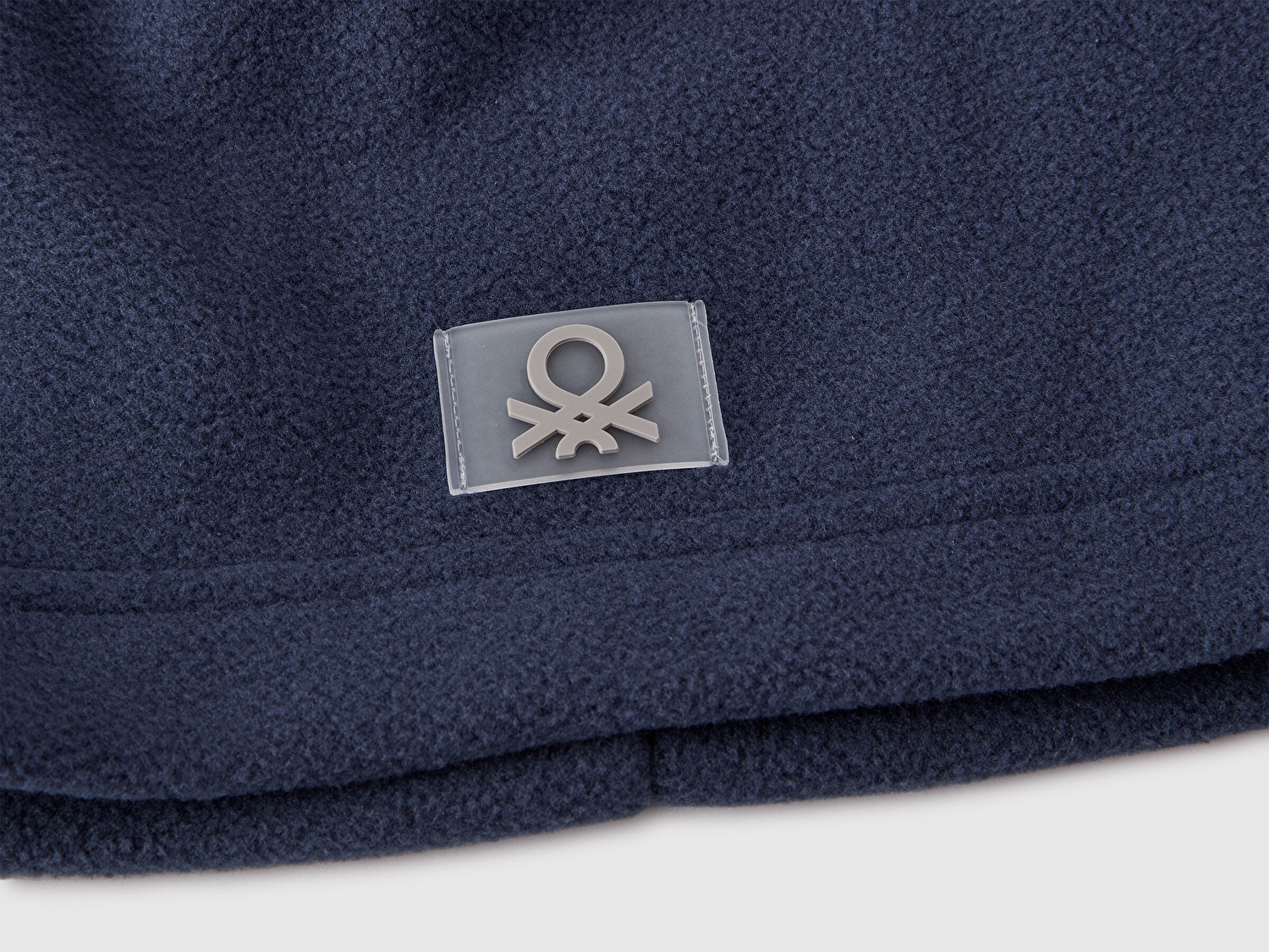 Benetton Erkek Çocuk Lacivert Logo Detaylı  Bere