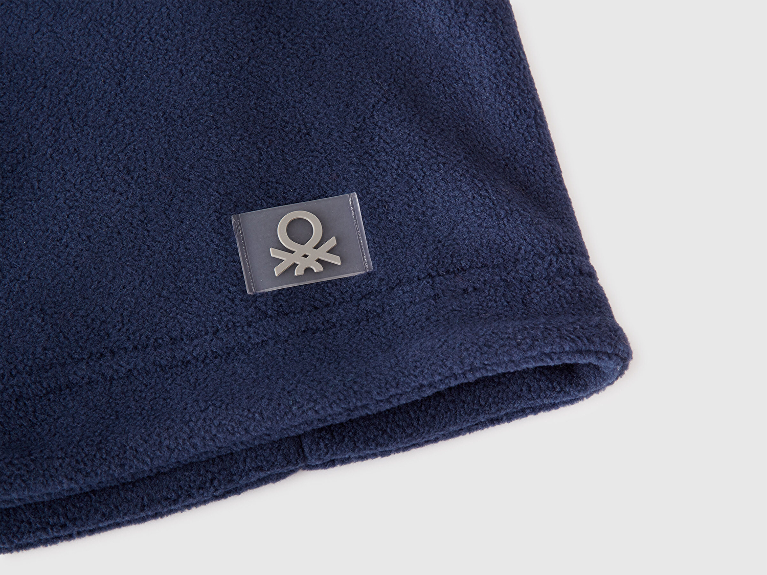 Benetton Erkek Çocuk Lacivert Logo Detaylı  Boyunluk