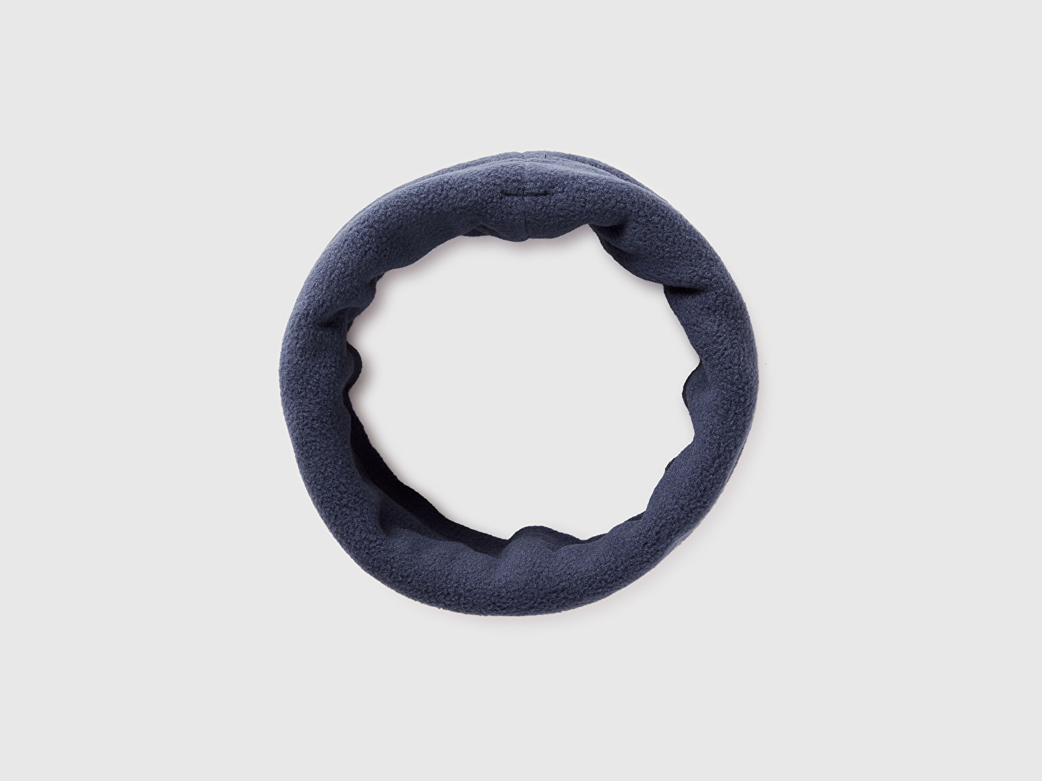 Benetton Erkek Bebek Lacivert Logo Detaylı  Boyunluk