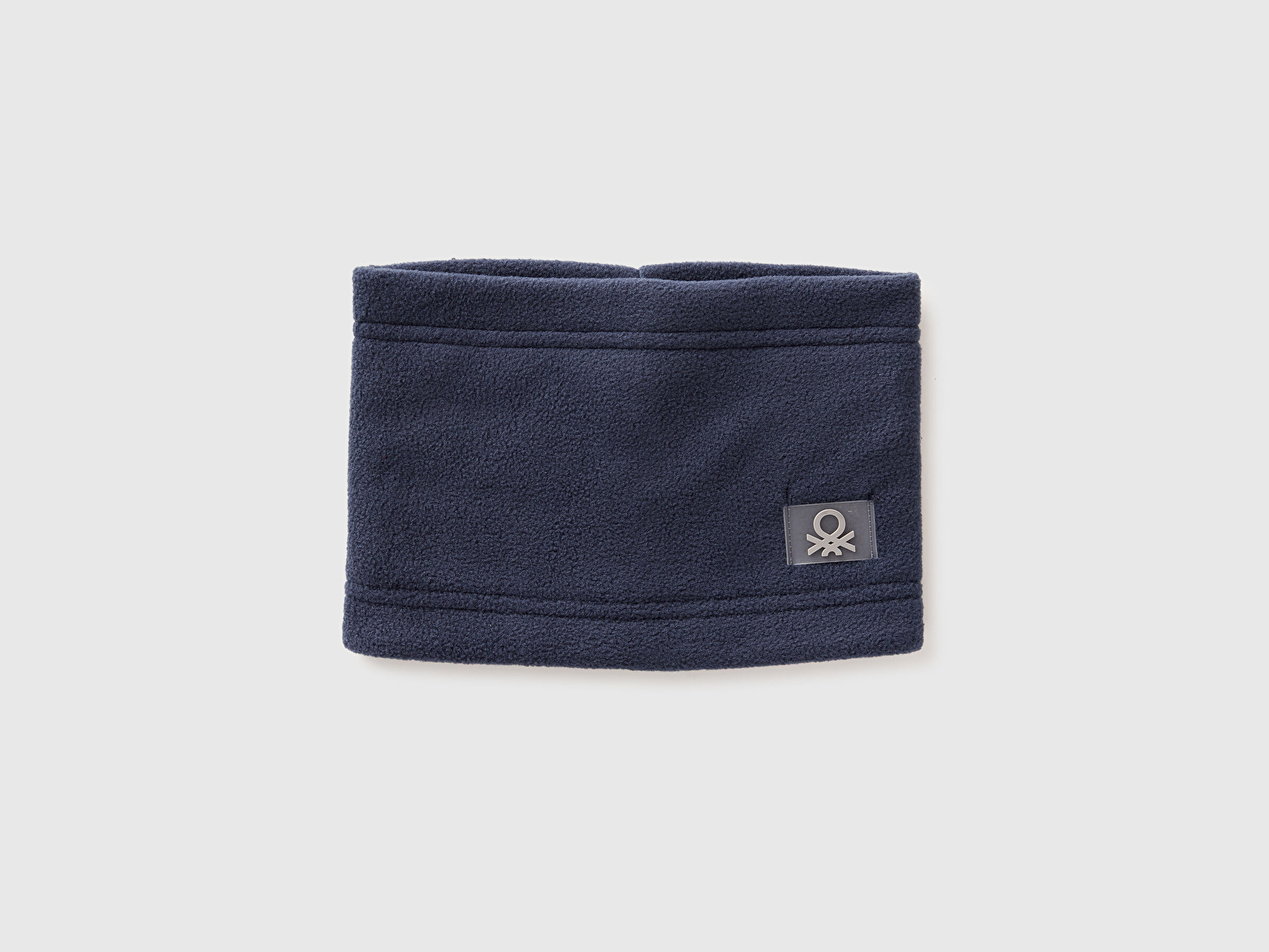 Benetton Erkek Bebek Lacivert Logo Detaylı  Boyunluk