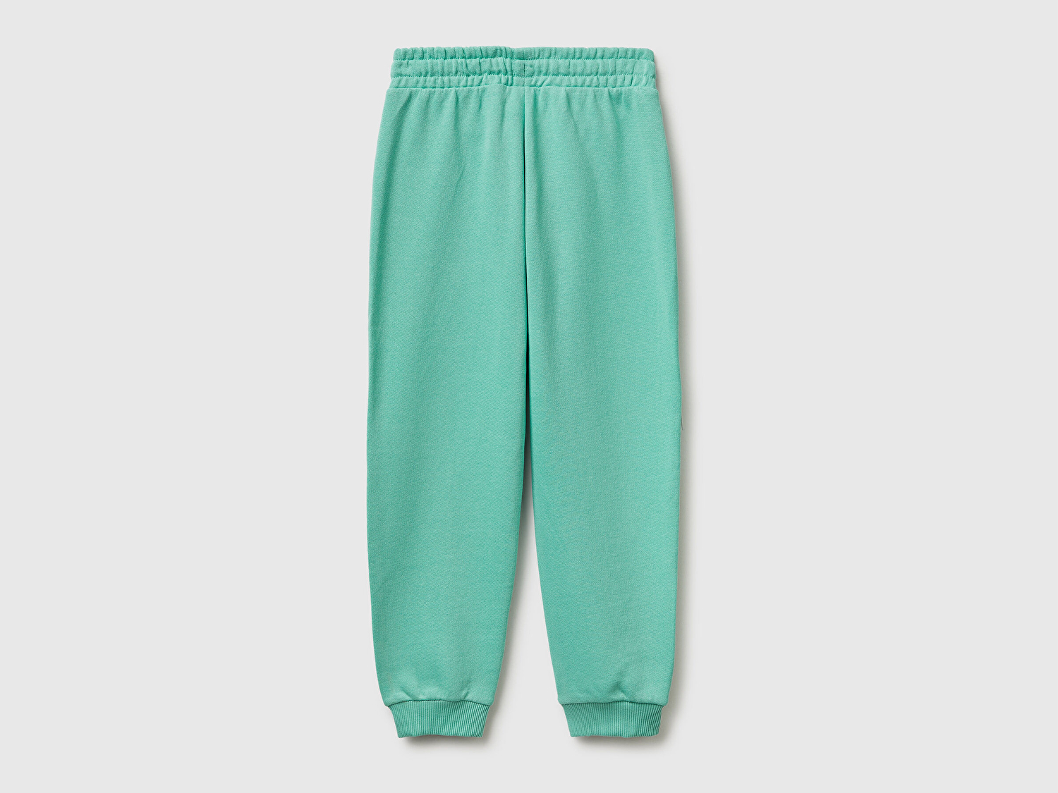 Benetton Kız Çocuk Mint Logolu Eşofman Altı