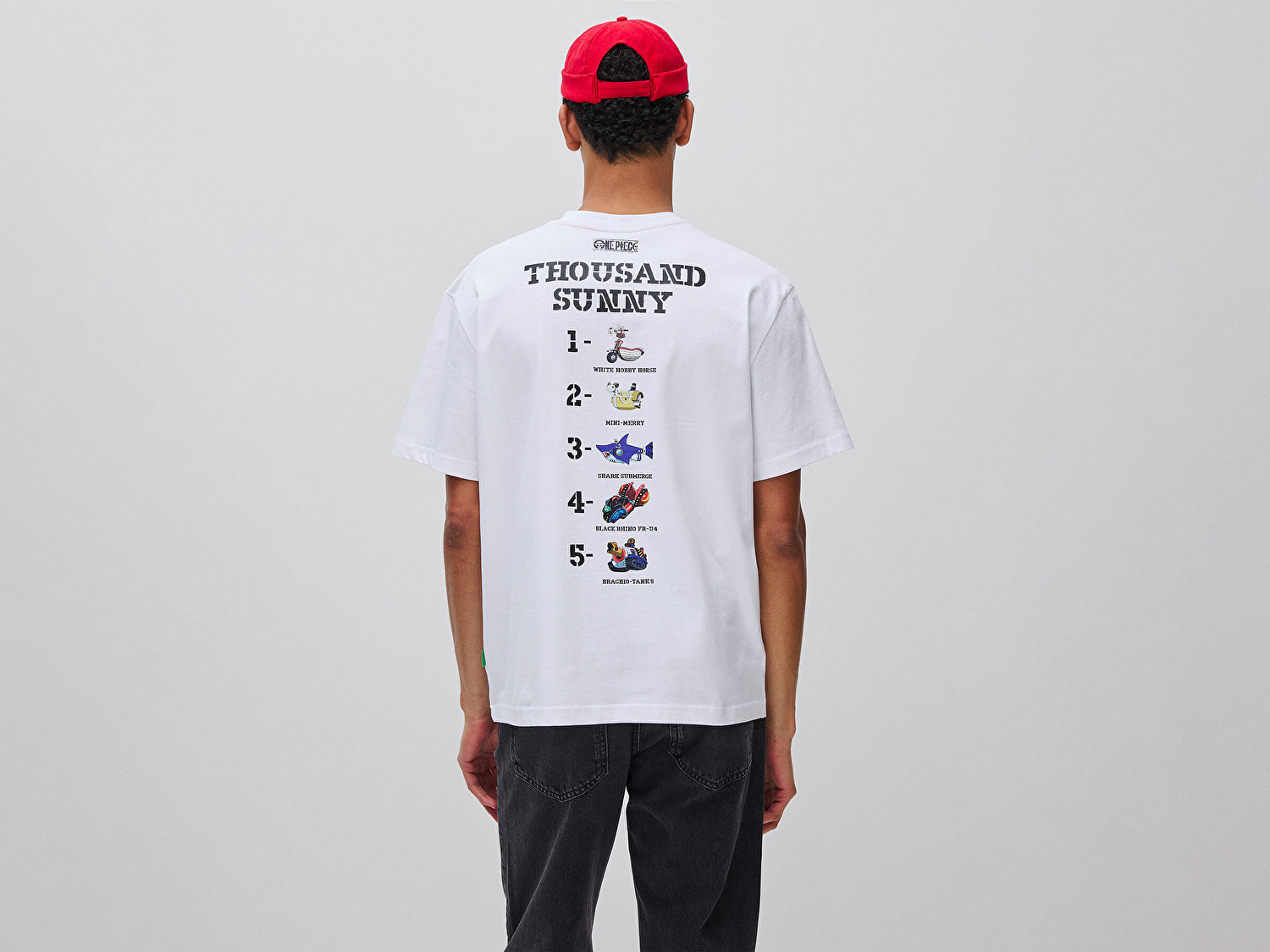 Benetton Erkek Beyaz Mix  %100 Pamuk Grafik Baskılı Logo Etiketli Bisiklet Yaka T-Shirt