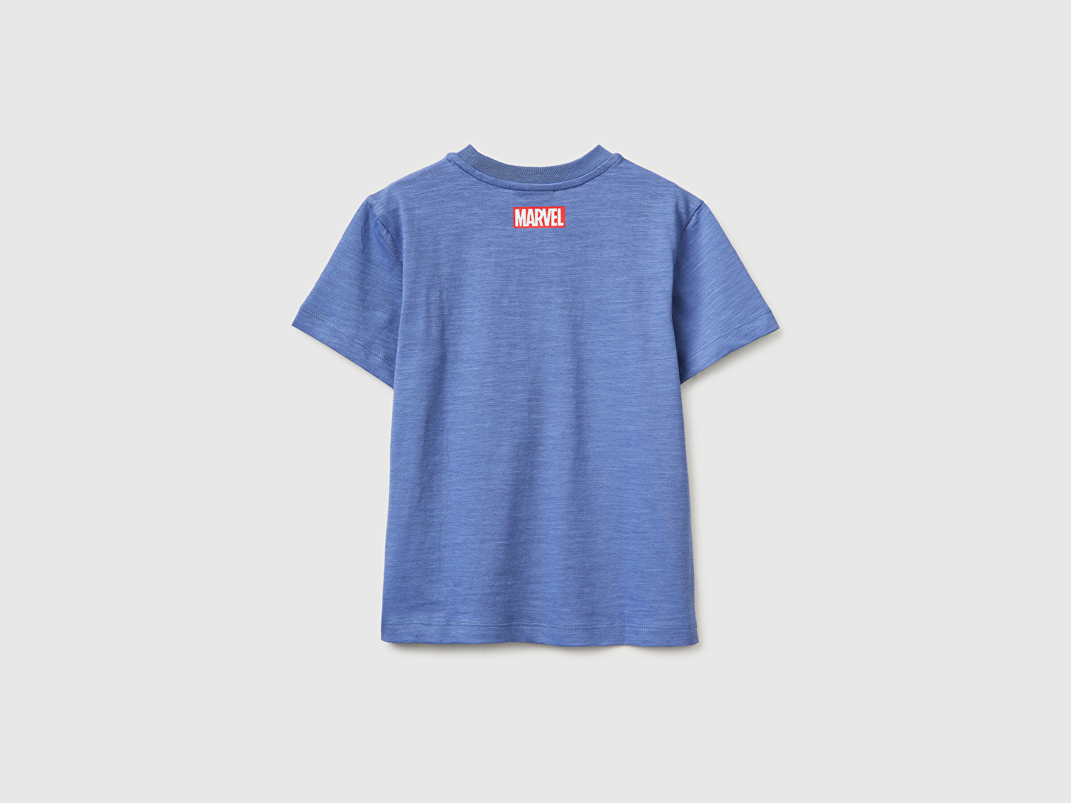 Benetton Erkek Bebek Havacı Mavi Hulk Baskılı Bisiklet Yaka T-Shirt