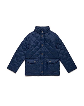 Modalite Net Benetton Benetton Logo Kapitone Mont Lacivert