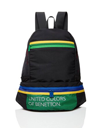 Benetton Logolu Sırt Çantası. 6