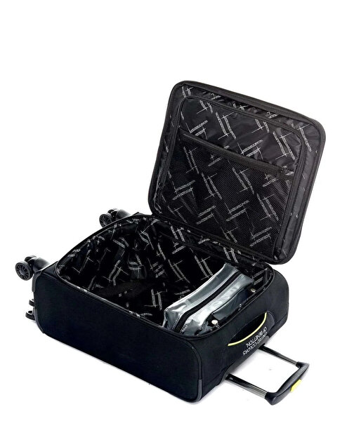 Benetton Unisex Siyah  Kabin Boy Yarı Sert Valiz