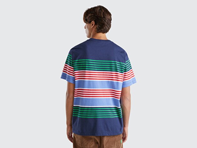 T shirt benetton uomo best sale