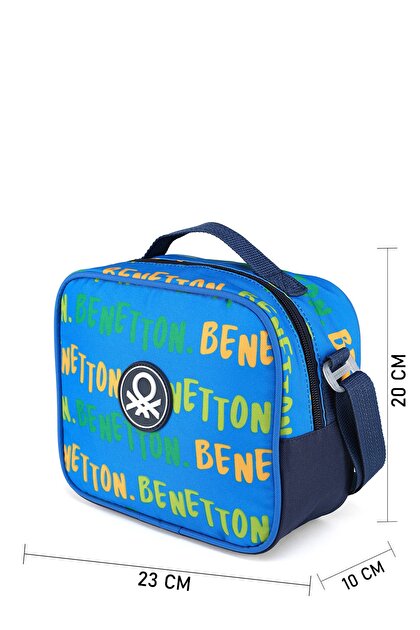Benetton Erkek Çocuk Lacivert Benetton Yazılı Beslenme Çantası