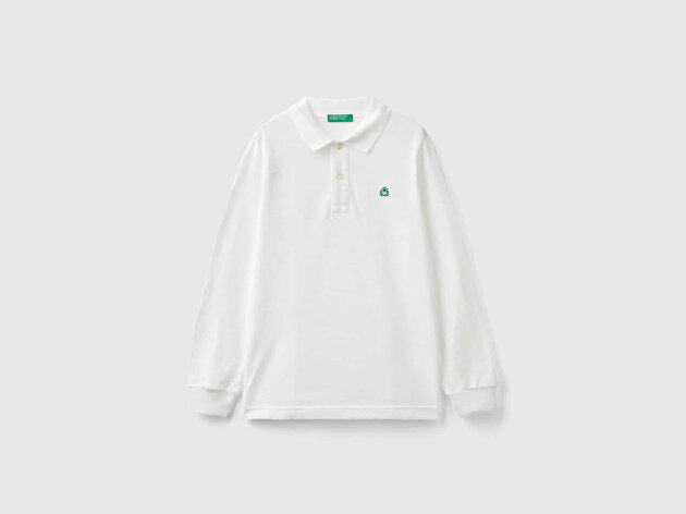 Benetton Erkek Çocuk Logolu Polo T-Shirt