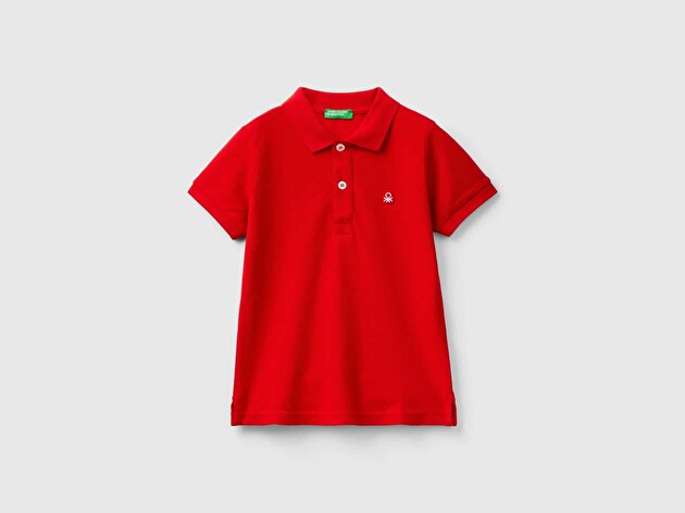Benetton Erkek Bebek Logolu Pike Polo T-Shirt