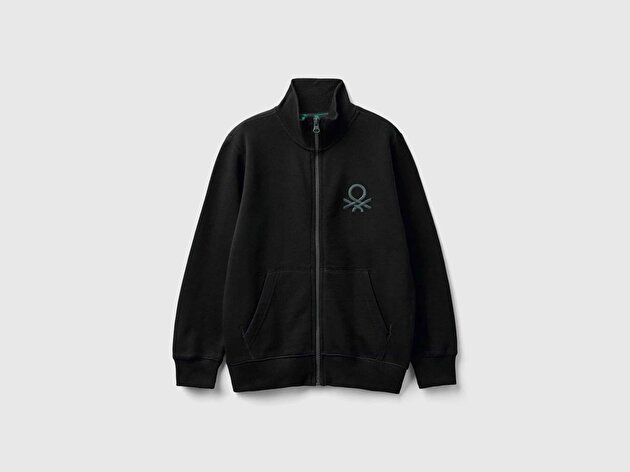 Benetton Erkek Çocuk Logolu Sweatshirt