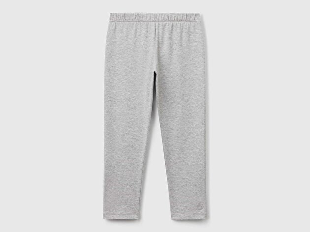 Benetton Kız Bebek Benetton Logolu Uzun Tayt