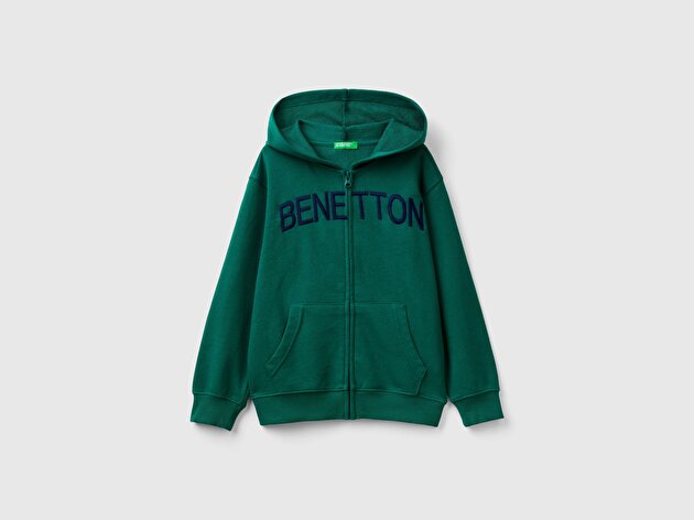Erkek Cocuk Kapu onsuz Sweatshirt Benetton