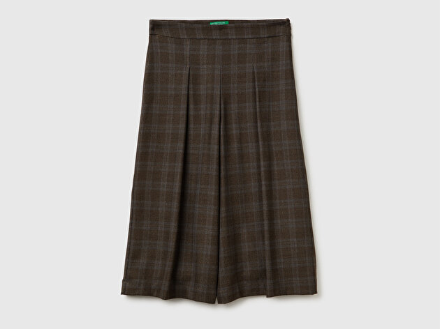 Benetton Kadın Viskoz Karışımlı Şort