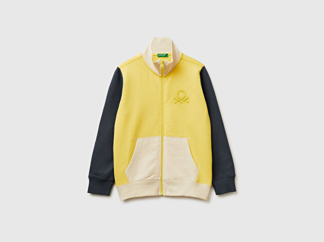 Benetton Erkek Çocuk Logolu Sweatshirt