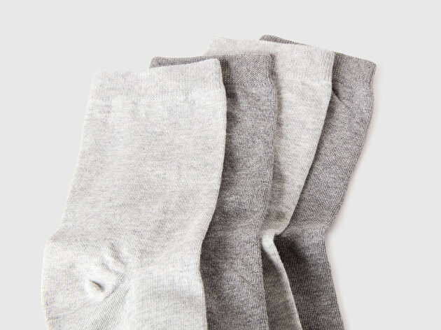 Benetton Erkek Çocuk K_Renkli 4'lü Soket Çorap