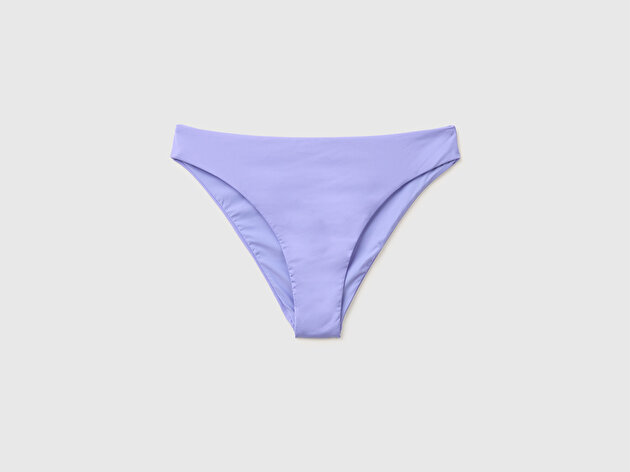 Benetton Kadın Lila Yüksek Bel Bikini Altı